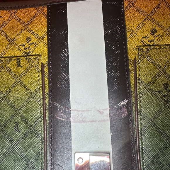 L.A.M.B. By Gwen Stefani Rasta shoulder bag rare - Picture 6 of 7